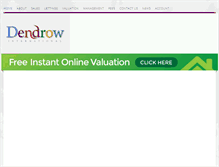 Tablet Screenshot of dendrow.com